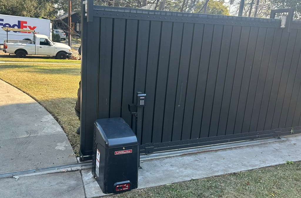 LiftMaster gate repair work